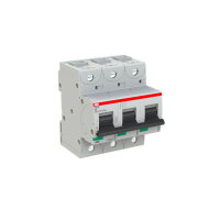S803S-K6 jistič 3P char. K 6A s klecovou svorkou Icu 50kA ABB 2CCS863001R0067