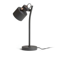 CELEIA stolní matná černá česaná měď 230V E27 40W RENDL R13904