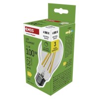 LED žárovka Filament A60 E27 11W (100 W) 1 521lm neutrální stmívatelná ZF5D64D