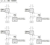 Fotovoltaická rozvodnice SolarBOX pro 4 stringy IP65, DC, 1000V FAMATEL fr030L