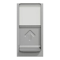 Datová zásuvka NOVÁ UNICA 1xRJ45 Kat.6 UTP, 1M, Aluminium SCHNEIDER NU341430