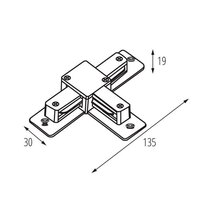 Spojka ''T'' TEAR 1F CON-T W KANLUX 45907