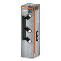 LED SPOT ELEMENTAL BLACK 3XGU10 BLACK OSRAM 4099854587566
