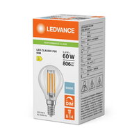 Světelný zdroj LED CLASSIC P DIM P 5.9W 865 Clear E14 LEDVANCE 4099854778346