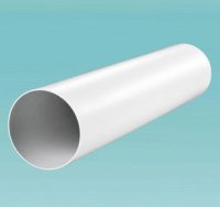 Potrubí VENTS 2010 - 1m/125mm PVC, vzduchotechnické 1002010