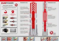 Hmoždinka prodloužená DuoPower 8x65 L FISCHER 538241