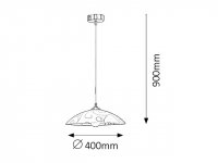 Harmony lux E27 1x 60W IP20 bílá RABALUX 3856