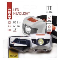 LED čelovka P3521, 85 lm, 65m, 3× AAA EMOS P3521