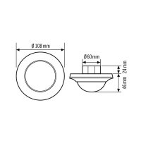 EP10427749 Čidlo pohybu 360° MD Compact