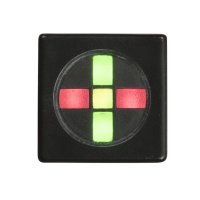 Ukazatel stavu SUS-02-Q G/R 230AC P d16mm zelená/červená ELECO 990287