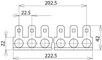 Montážní vana pro LSA-Plus 2 DEHN 907995