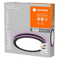 Stropní svítidlo LEDVANCE SMART WIFI ORBIS CIRCLE460 RGBTW BK