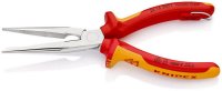 Půlkulaté kleště s břity (úzké ploché kleště) 200 mm KNIPEX 26 16 200 T