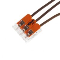 Svorka WAGO 221-413 2x0,2-4mm 3 páčková ALUMIA WAGO3