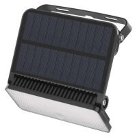 Solární LED reflektor SOLO s pohybovým čidlem, černý, neutrální bílá EMOS ZG121S
