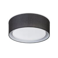 OTIS stropní černá/bílá 230V E27 3x28W RENDL R12491