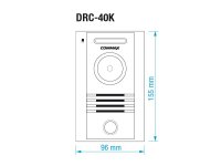 Commax CDV-43M BÍLÝ/DRC-40K CDV-43M bílý/DRC-40K sada handsfree