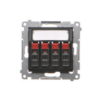 DGL34.01/49 Ctyřnásobná zásuvka reproduk