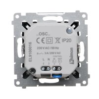 LED osvětlení s pohybovým senzorem 230V, 1.2 W, 4200 K, černá matná. DOSCB.01/49