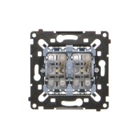 Spínač sériový 2 násobný (přístroj), s L