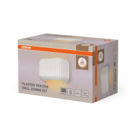 Decor Plaster Routes Wall 250 1XE27 White OSRAM 4099854454509