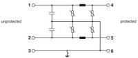 EMC filtr přístroj přepěťové ochrany TTC-6-SFP-24AC-PT PHOENIX CONTACT 1316312