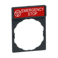 Schneider ZBY2330 STANDART.NOSIČ ŠTÍTKŮ EMERGENCY STOP