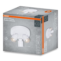 LED SPOT PRIMAL WHITE 3XGU10 PLATE WHITE OSRAM 4099854587481