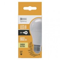 LED žárovka Basic A60/E27/7,5 W (51 W)/660 lm/teplá bílá EMOS ZL4005