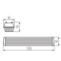 Prachotěsné svítidlo DICHT N-136/PS 31050 Kanlux starý kód 30013