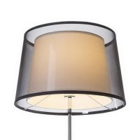 ESPLANADE stojanová černá/bílá chrom 230V E27 42W RENDL R12485