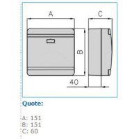 SDN1 W 02284 Rozvodnice IBOCO B02284