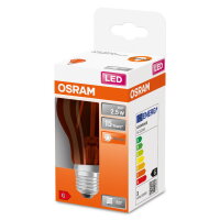 Světelný zdroj LEDVANCE LED STAR DÉCOR CLASSIC A 17 300 ° 2.5 W/1500 K E27