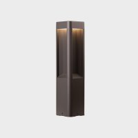 SENDA FLOOR L stojací lampa 120x120 mm tmavě šedá 9 W CRI >80 3000K Non-Dimm