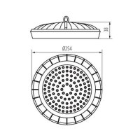 Svítidlo LED HB UFO LED 100W-NW  MILEDO KANLUX 31405
