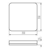 Přisazené LED svítidlo IPER LED 35W-NW-L KANLUX 37297