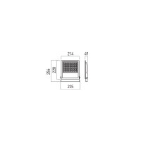 XFIELD Proiector 50W 100-277V AC 4000K C