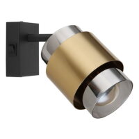 Nástěnné svítidlo MILLEY černá 1x E27 40W 230V GLOBO 15560-1