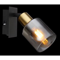 Nástěnné svítidlo HOLLSY černá 1xE14,max. 40W 230V GLOBO 54310-1