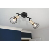 Bodové svítidlo XARA I černá 2xE14, max. 40W 230V GLOBO 54802S-2AB