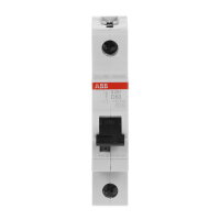 S201-D63 1 fázový jistič 63 A char. D 6kA ABB 2CDS251001R0631