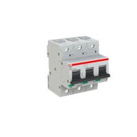 S803N-C32 jistič 3P char. C 32A s klecovou svorkou Icu 36kA ABB 2CCS893001R0324