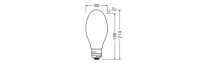 HQL LED FILAMENT P 5400LM 29.1W 827 E40 LEDVANCE 4099854470066