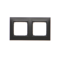 Rámeček 2-násobný Simon 54 Premium, IP20/IP44, černá matná KONTAKT SIMON DR2/49