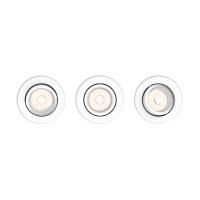 PHILIPS ENNEPER recessed bílá 3xNW 230V