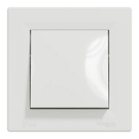ASFORA Spínač jednopólový řazení 1, IP44, bílá SCHNEIDER EPH0100221