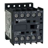 Ministykač TESYS K 3P 9A cívka 24V DC SCHNEIDER LC1K09016BLS207