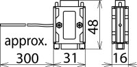 Svodič přepětí - propojovací adaptér - D-Sub9pol DEHN 924017