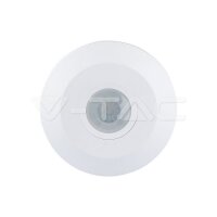 PIR Ceiling Sensor Flat White,  VT-8027