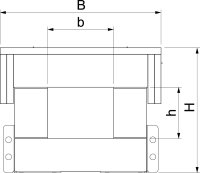 OBO PLCS D090810 Protipožární kanál PYROLINE Con EI30-EI60 1000x100x80 šedá